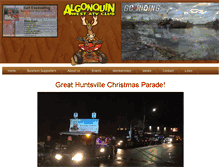 Tablet Screenshot of algonquinwestatv.com